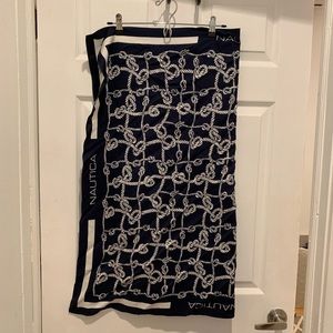 Nautica Rope Link Printed Scarf
